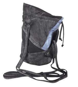 Kiko Kostadinov Oren Medium Crossbody Shoulder Bag US OS Mens Black Blue $560